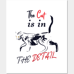 The Cat is in the Detail 5 Posters and Art